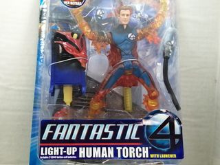 La Antorcha Humana 4 Fantásticos  Toy Biz Famosa