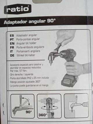 Adaptador Angular para Taladro