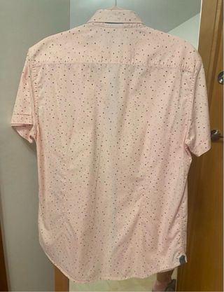 Camisa SALSA manga corta rosa S