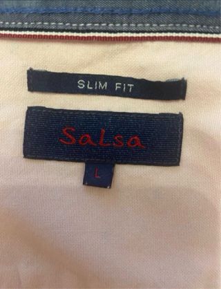 Camisa SALSA manga corta rosa S