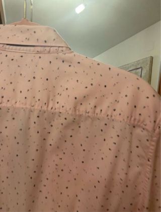 Camisa SALSA manga corta rosa S