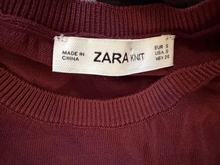 Zara Maglia Girocollo Viscosa S
