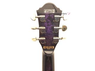 guitarra electrica ibanez darkstone dn520k dark night violet