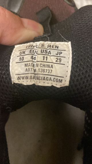 Zapatillas Balenciaga Triple S Talla 44