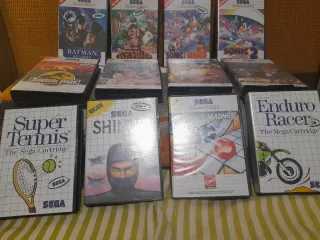 Lote Juegos Sega Master System II