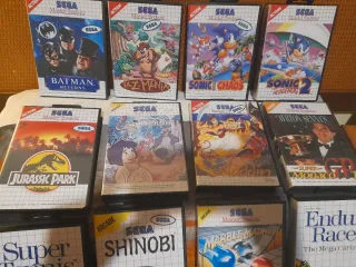 Lote Juegos Sega Master System II