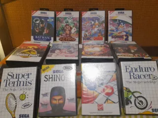 Lote Juegos Sega Master System II