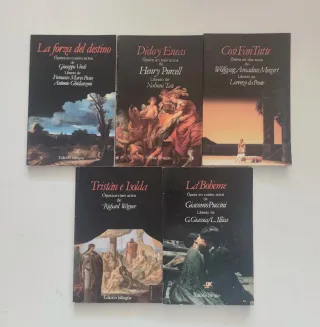 51 Libros de Ópera Bilingües