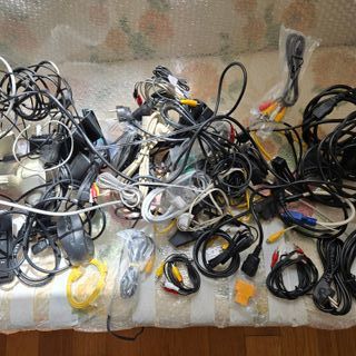 Lote Cables y Conectores Varios