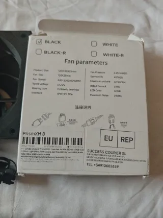 Ventilador PC Galaxy 120mm