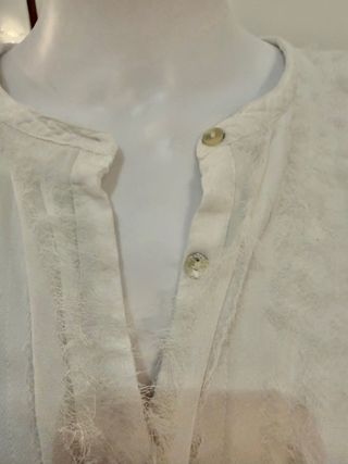 Camicia Calvin Klein cotone bianco operata S