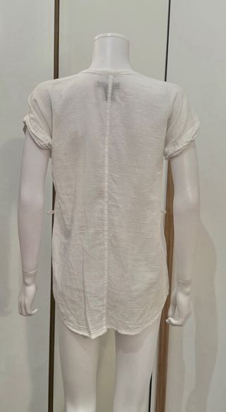Camicia Calvin Klein cotone bianco operata S