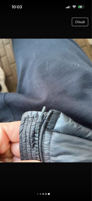 Moncler smanicato nero