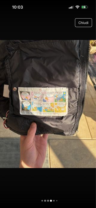 Moncler smanicato nero