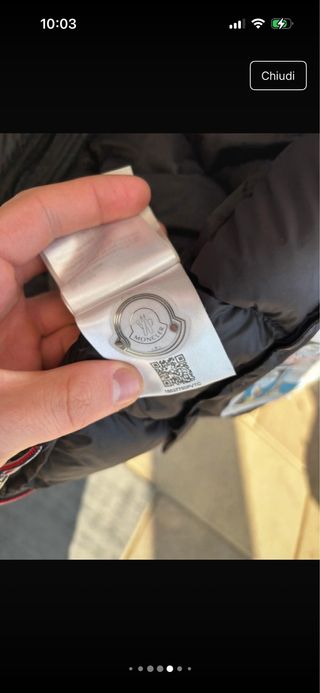 Moncler smanicato nero