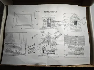 Gioco di Costruzioni Vintage per adulti in legno