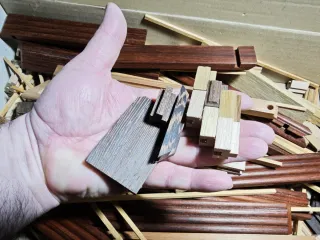 Gioco di Costruzioni Vintage per adulti in legno
