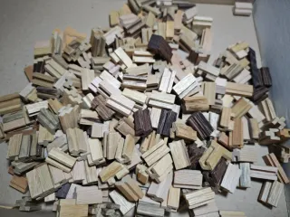 Gioco di Costruzioni Vintage per adulti in legno
