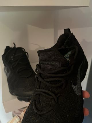 Nike Air Vapormax Negro/Plata