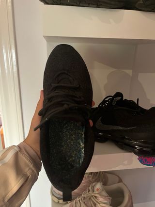 Nike Air Vapormax Negro/Plata