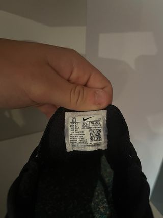 Nike Air Vapormax Negro/Plata