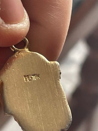 Collar de Oro 18k con Colgante Jesús