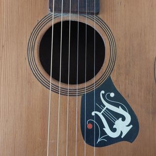 Frambach Liege vintage 60s parlor Catania guitar