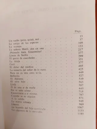 Pirandello, Obras Completas. 2 tomos, 1958 y 1965.