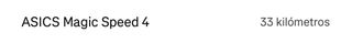 Asics Magic Speed 4 Talla 40.5 + Calcetines