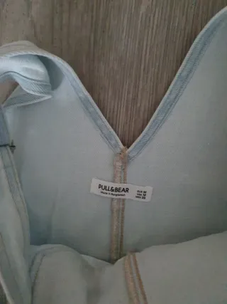 Peto corto vaquero Pull&Bear