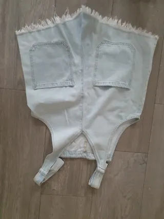 Peto corto vaquero Pull&Bear