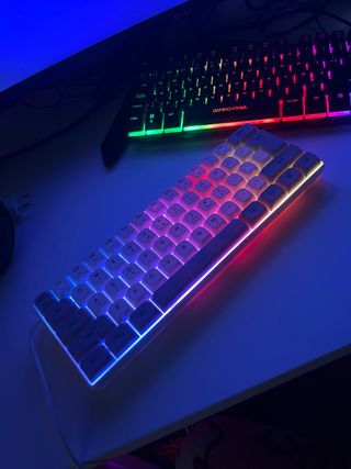 Teclado Blanco RGB