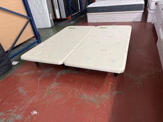 2BASES Y COLCHON VIDA10 TOPPER REVERSIBLE  180x190