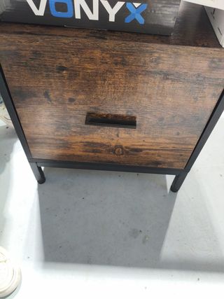 Escritorio Madera y Metal