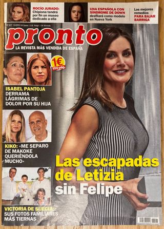 Lote de 6 revistas pronto
