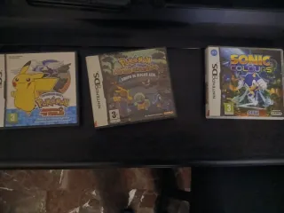 Juegos Nintendo DS: Pokémon y Sonic