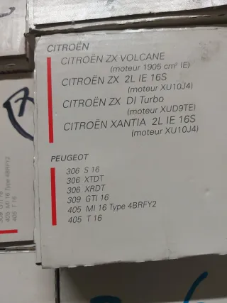 Filtro de aire Citroën Xsara/ Peugeot