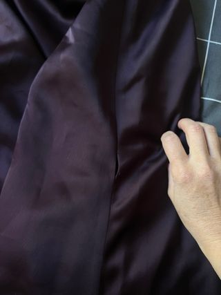 Falda asimétrica BOSS marrón