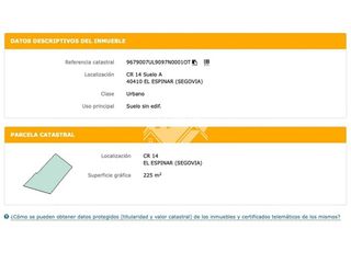Terreno en venta en El Espinar pueblo en Espinar (El)