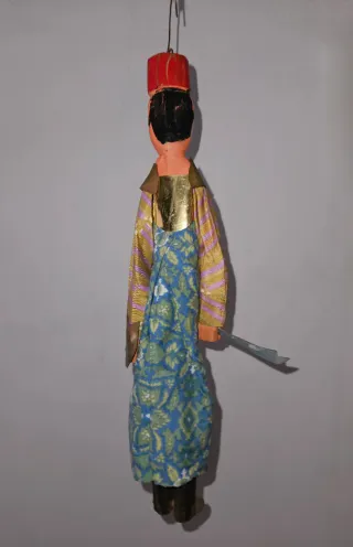 Marioneta de madera.