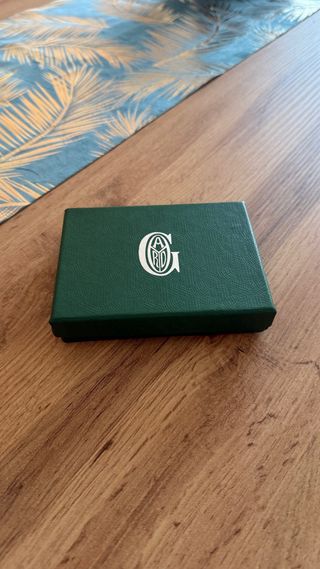 Porta carte Goyard verde