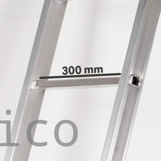 Escalera Multiflex Aluminio Profesional 4x3 Peldaños