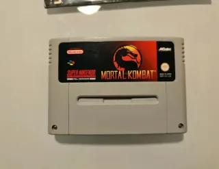 Mortal Kombat SNES PAL versión esp
