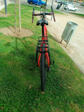 Bicicleta Mérida Silex 700 Gravel Roja
