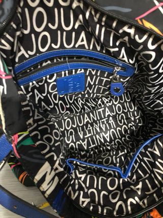 Borsa donna fantasia multicolor