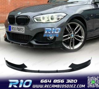 SPOILER LIP BMW F20 F21 LCI 15-19 LOOK M PERFORMANCE NEGRO M