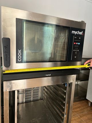 Horno Mychef COOK PRO 4 GN 1/1 con mesa/soporte
