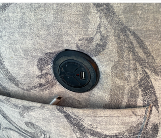 2 Sillones Relax Reclinables Tela Gris