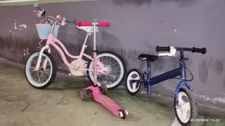 Bicicleta niña 5-7 años con cesta