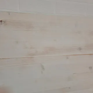 Cabecero de madera Hannun blanco